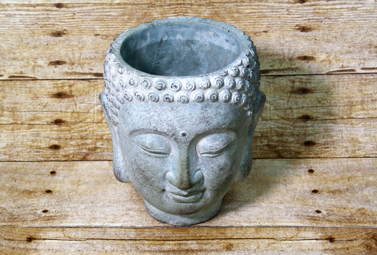 Bring a sense of spirituality to your indoor garden with this Krishna shaped planter.